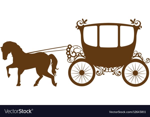 Карета из тыквы раскраска