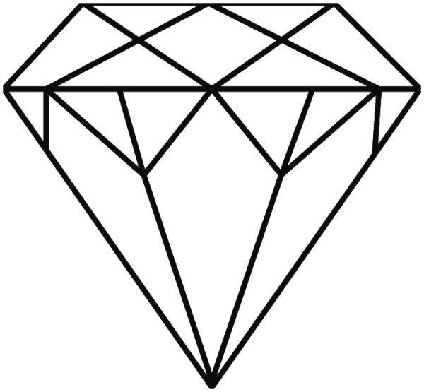 Бриллиант эскиз