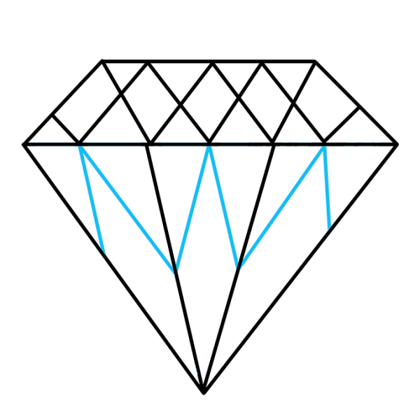 Бриллиант мультяшный