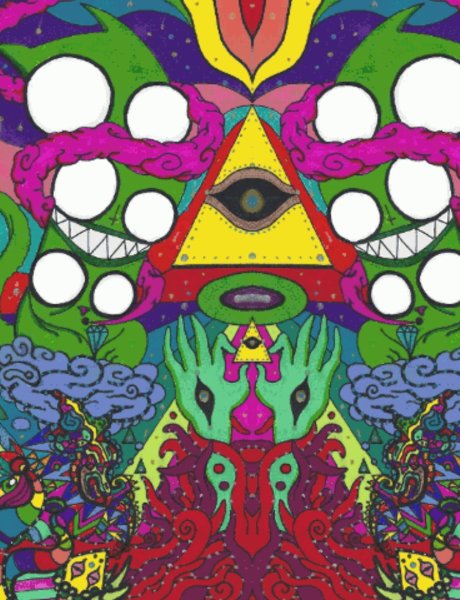 Психоделические гифки