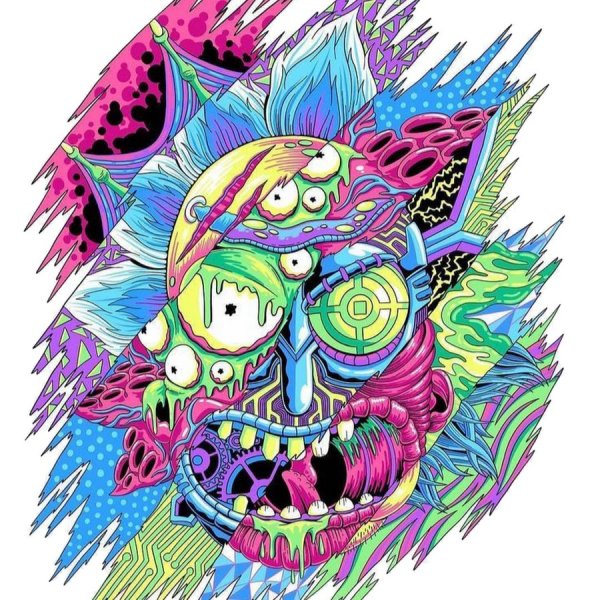 Rick and Morty психоделика