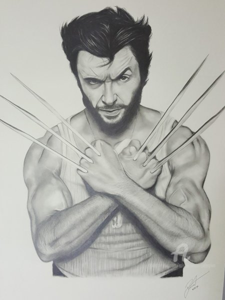 Раскраска Логан Росомаха