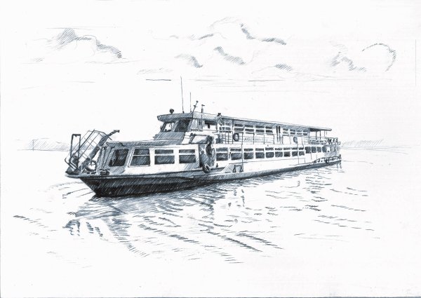 Раскраски корабли речные