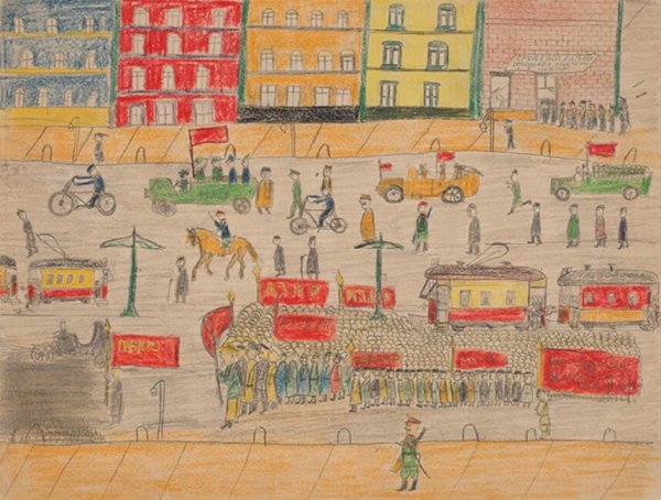 Революция рисунок