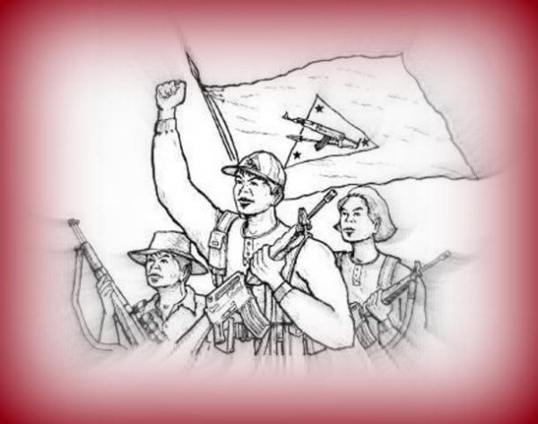 Рисунок про революцию легко