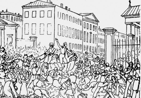 Революционер рисунок