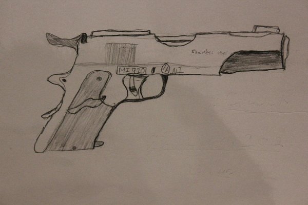 Рисунки оружия Глок