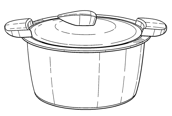 Кастрюля раскраска для детей