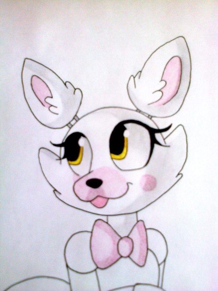 Срисовка Мангл из Фредди