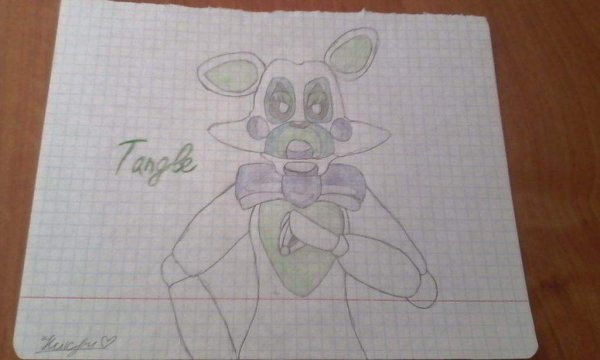 МК рисование ФНАФ