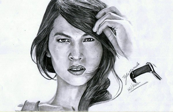 Эскиз женщины