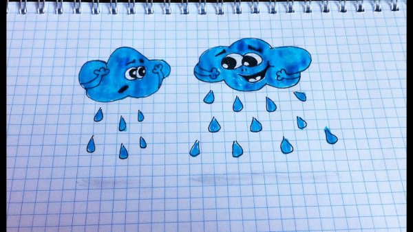 Обычные лёгкие рисунки