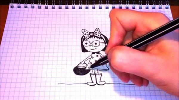 Несложные рисунки ручкой для детей