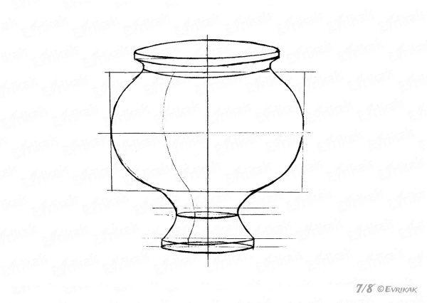 Эскиз вазы