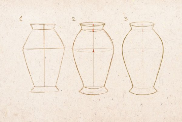 Рисование вазы