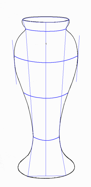 Наброски вазы