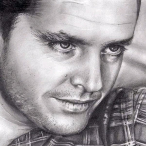 Рисунок карандашом портрет мужчины