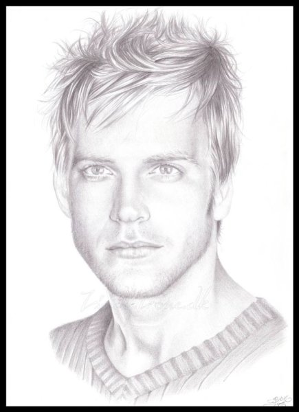 Леонардо ди Каприо скетч