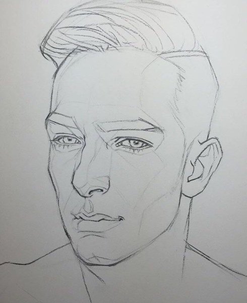 Дин Винчестер портрет