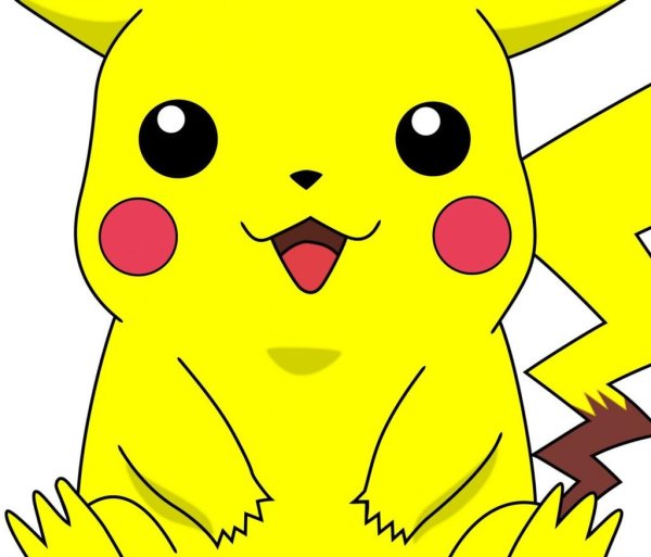 Желтый покемон