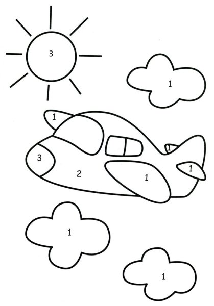 Самолеты. Аппликация