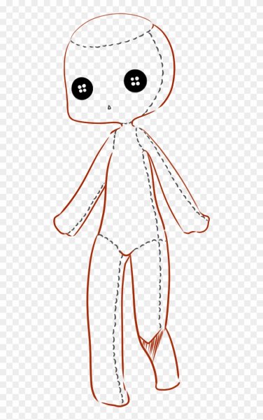 Кукла для рисования