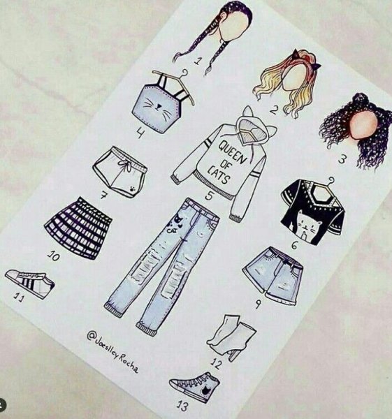 Маленькие рисунки для скетчбука