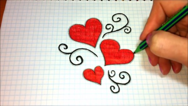 Рисунки легкие