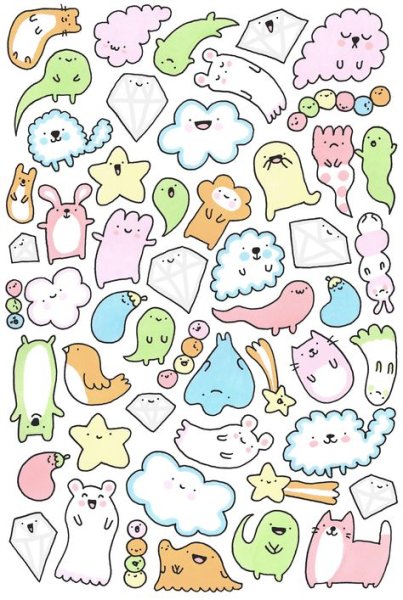 Рисунки для срисовки в ЛД