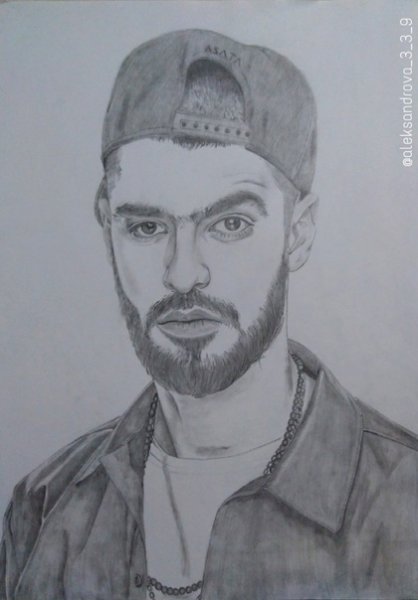 Портрет мияги легкий