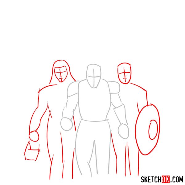 Мстители рисунки