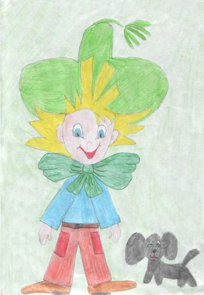 Рисование Незнайки