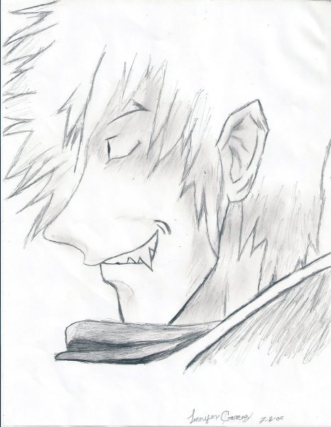 Вампир рисунок карандашом для срисовки