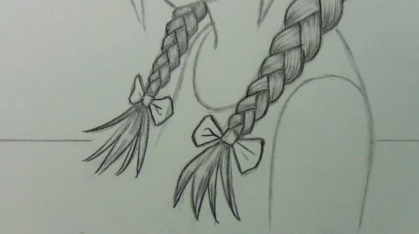 Косички для срисовки