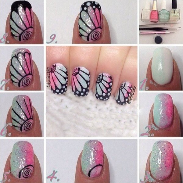 Гель лаком пошагово для начинающих