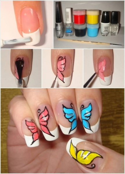 Рисование на ногтях для новичков