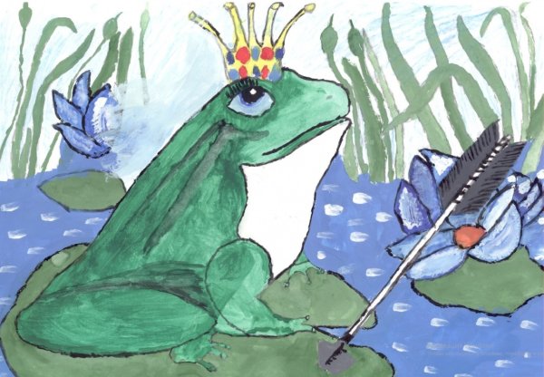 Иллюстрирование сказки Царевна лягушка