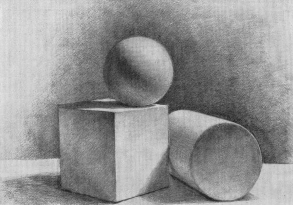 Светотень на геометрических телах