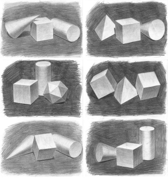 Предмет из геометрических тел