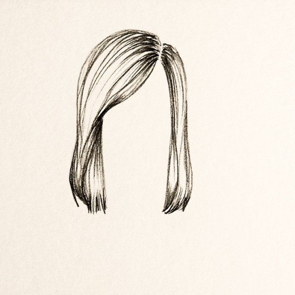 Поэтапное рисование волос