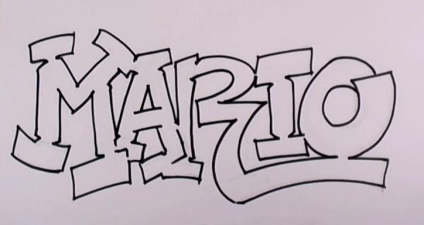 Граффити рисунки легкие