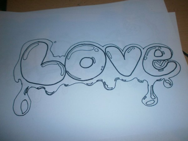 Надписи карандашом