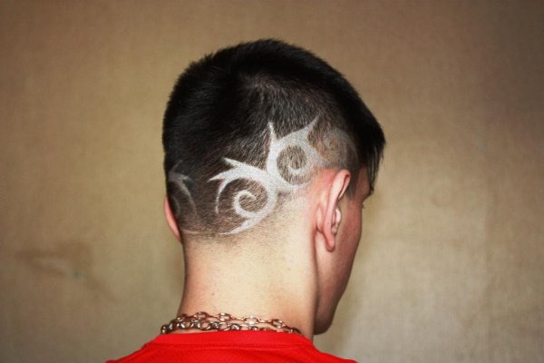 Рисунки на голове