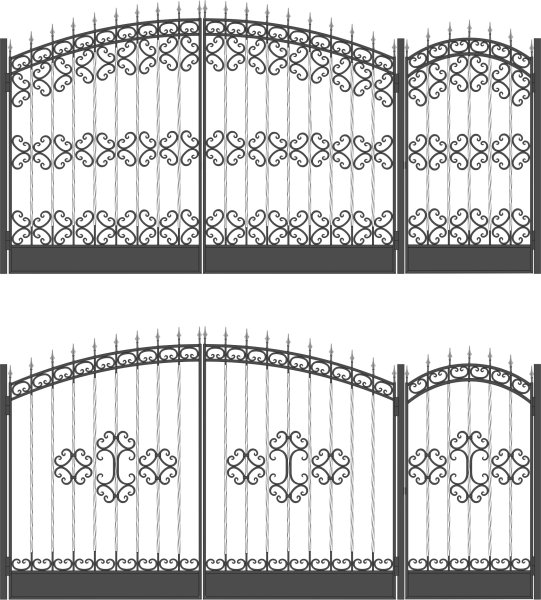 Узоры для ворот