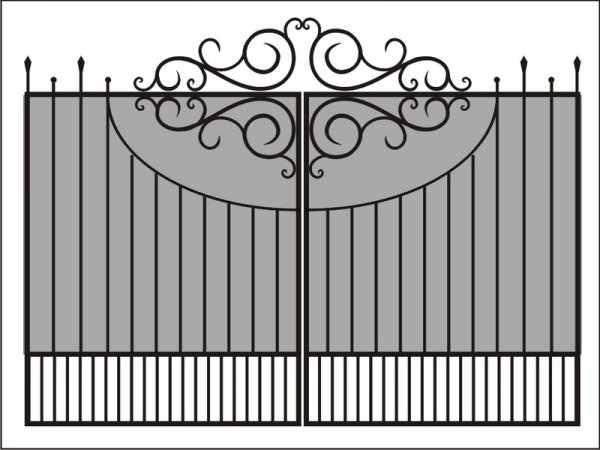Эскизы ворот