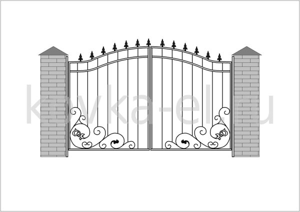 Эскизы калиток