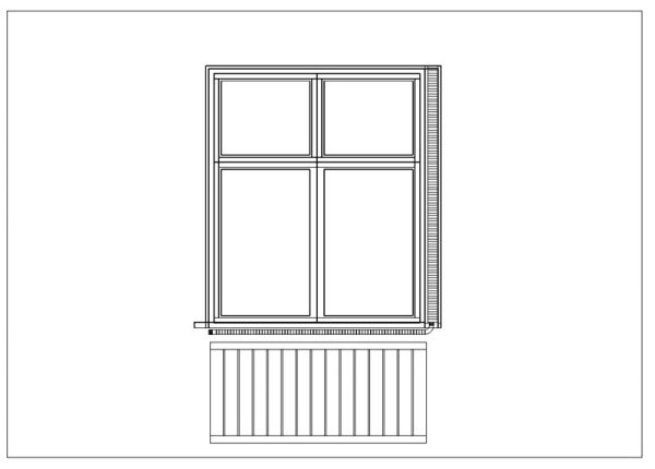 Наличники на окна деревянные простые