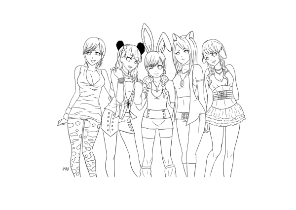 Друзья рисунок