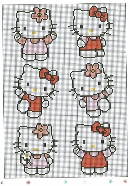 Вышивка крестом схемы для начинающих