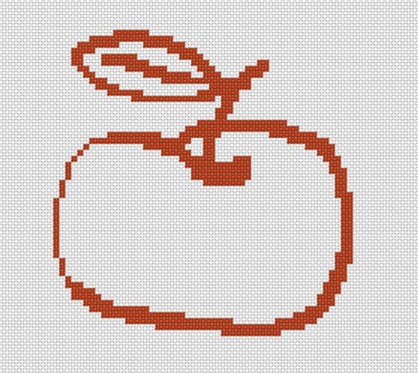 Простая вышивка для детей